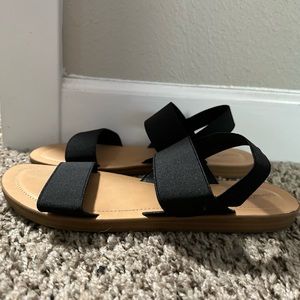 Black sandals